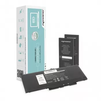 MITSU μπαταρία MYJ96 για Dell Latitude 7390 7490 - 7200 mAh (53 Wh)
