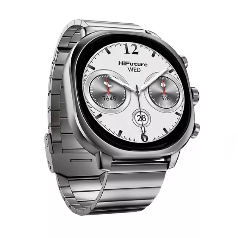 HIFUTURE Smartwatch FutureFit AIX ασημί
