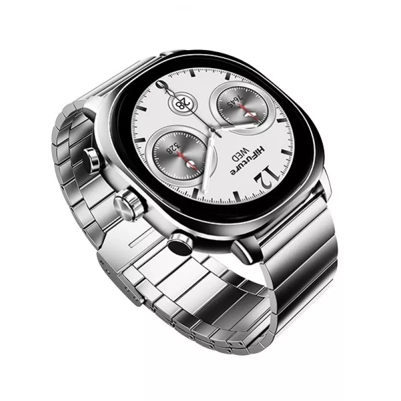 HIFUTURE Smartwatch FutureFit AIX ασημί