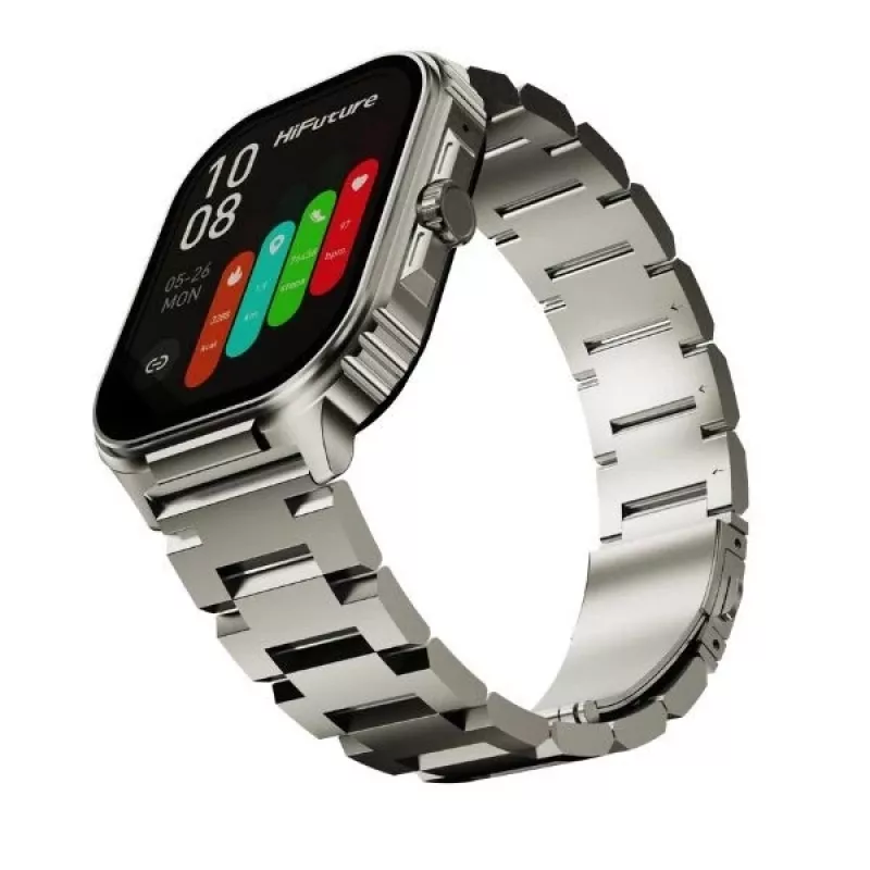 HiFuture Smartwatch Ultra3 Pro ασημί