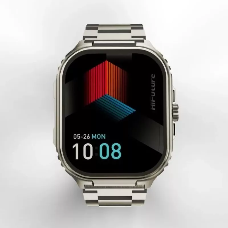 HiFuture Smartwatch Ultra3 Pro ασημί