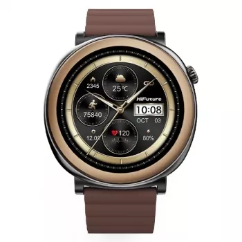 HIFUTURE Smartwatch Aurora AMOLED AI καφέ