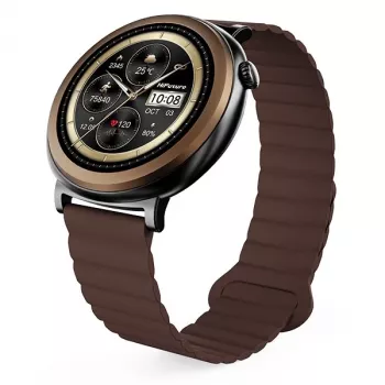 HIFUTURE Smartwatch Aurora AMOLED AI καφέ