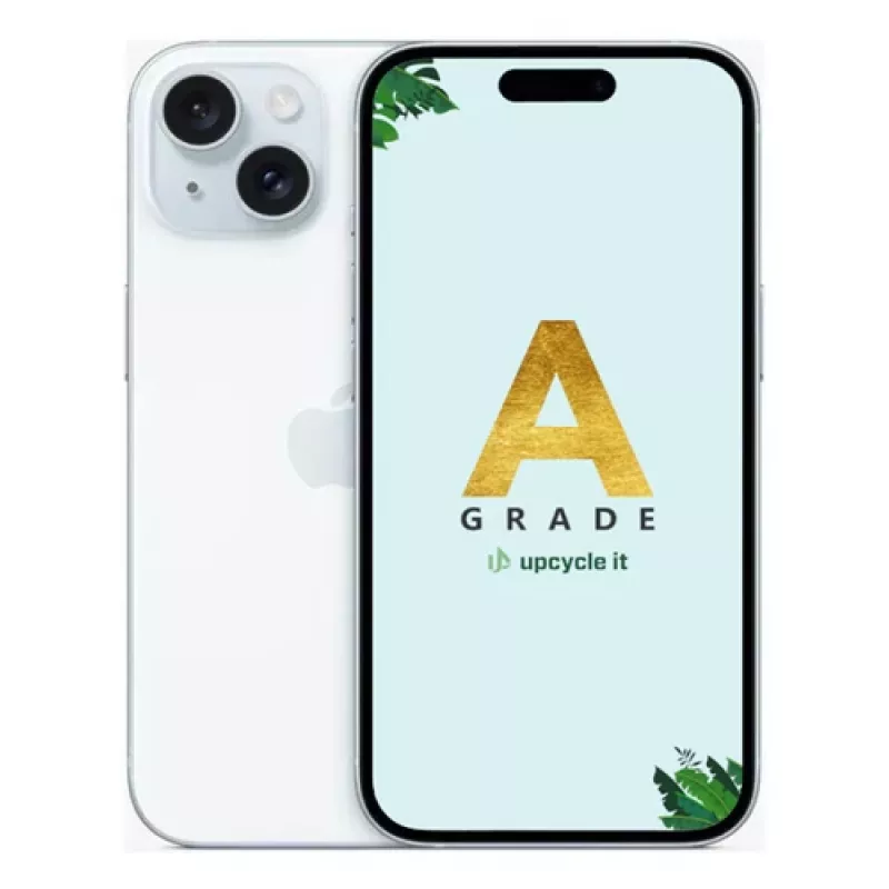 UPCYCLE IT Apple iPhone 15 128GB Μαύρο Ανακατασκευασμένο Βαθμός A