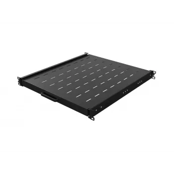 Lanberg Θήκη 19 inch 1U με συρτάρι βάθους 500mm Μαύρο, αντοχή 35kg
