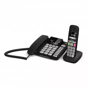 Gigaset DL780 Plus Ενσύρματο Τηλέφωνο με Τηλεφωνητή, Μαύρο