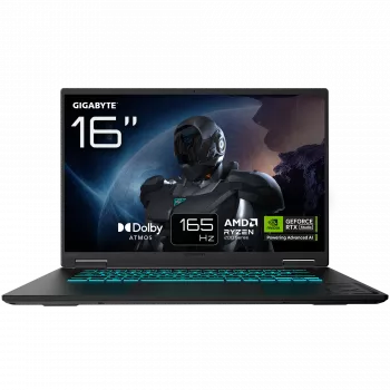 Gigabyte GAMING A16 3WHK3EEC94SH 16 inch QHD+ AMD Ryzen 7 260 16GB 1TB SSD RTX 5070 Windows 11 Home Αγγλικό Πληκτρολόγιο 2 Χρόνια Εγγύηση