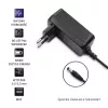 Qoltec τροφοδοτικό με βύσμα 30W 15V 2A 5,5x2,5mm μαύρο