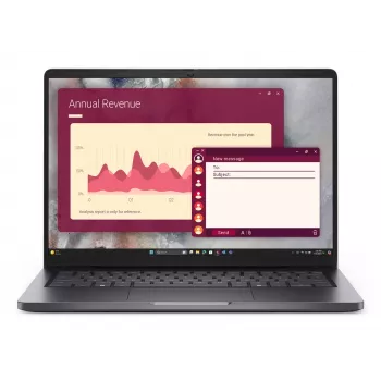 Dell Pro 14 PC14250 Φορητός υπολογιστής - Intel Core 5 220U, 16GB RAM, 512GB SSD, 14,0 ίντσες οθόνη FHD+, Windows 11 Pro, 3 χρόνια ProSupport