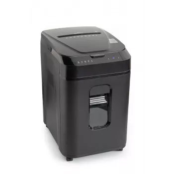 WALLNER Καταστροφέας Εγγράφων AF160 C4 Cross-Cut, 160 Φύλλα Αυτόματης Τροφοδοσίας, Επίπεδο Ασφαλείας P-4, Κάδος 30 L