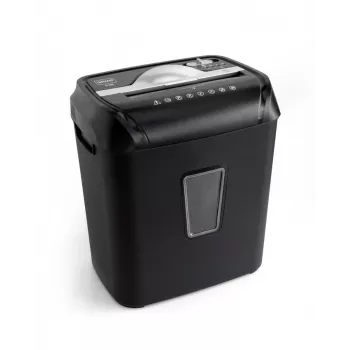 Wallner XD1010C Καταστροφέας Εγγράφων Cross-Cut, 10 Φύλλα, 21 L, Μαύρο