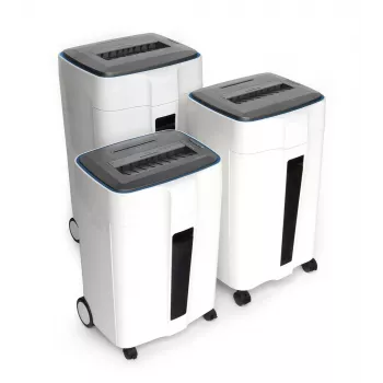 WALLNER Καταστροφέας εγγράφων HD-120 C2 cross-cut, 12 φύλλα, 21L, μαύρο