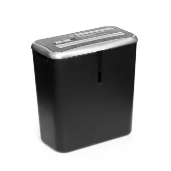 WALLNER Καταστροφέας εγγράφων XD805 CD cross-cut, 8 φύλλα, 15L, μαύρο