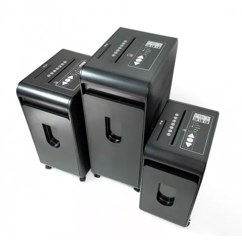 Wallner MR 1005 C2 Καταστροφέας cross-cut, 6 φύλλα, 10 L, μαύρο