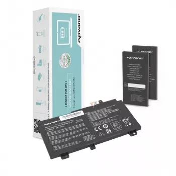 MOVANO Μπαταρία B31N1726 για Asus FX504 FX505 FX80G - 3900 mAh (44 Wh)