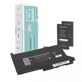 MOVANO Μπαταρία DJ1J0 C27RW για Dell Latitude 7280 7290 7380 7390 7480 7490 - 11,4V - 3000 mAh (34 Wh)