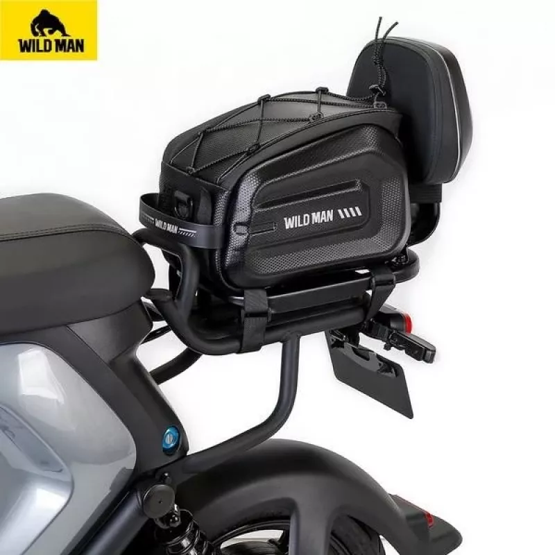 WILDMAN GD5 4L Τσάντα σχάρας ποδηλάτου Μαύρη