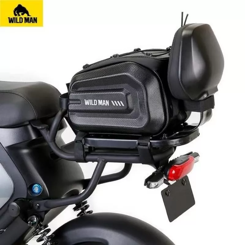 WILDMAN GD5 4L Τσάντα σχάρας ποδηλάτου Μαύρη