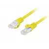 LANBERG Καλώδιο patch Cat.6 UTP LSZH 20m Κίτρινο Fluke Passed