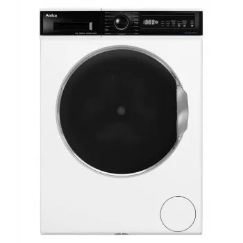 Amica WA3S712ALiSHB Λεπτό πλυντήριο ρούχων ελεύθερης τοποθέτησης, 7 kg, 1200 rpm, Steam PowerPro, LogicDrive, 15 προγράμματα, λευκό