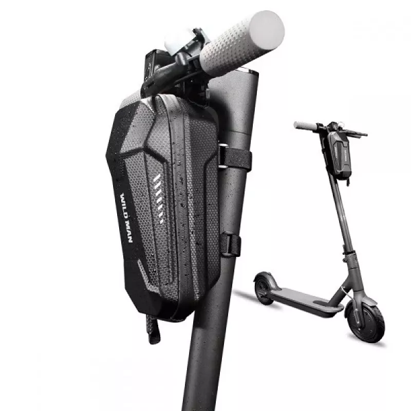 WILDMAN Electric Scooter Storage Bag 3L Black Frame Bag για Xiaomi Ninebot