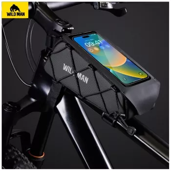 WILDMAN GX100 τσάντα σκελετού ποδηλάτου - μαύρη