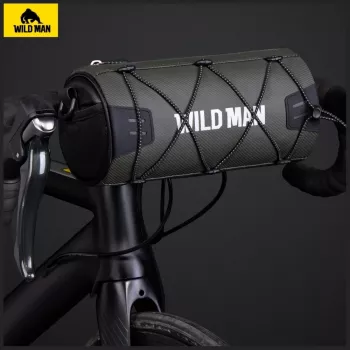 WILDMAN GX300 τσάντα σκελετού ποδηλάτου 2L, μαύρη