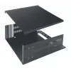 Vaddio Middle Atlantic 4U Επιτοίχια θήκη rack - Μαύρο - 19 ίντσες