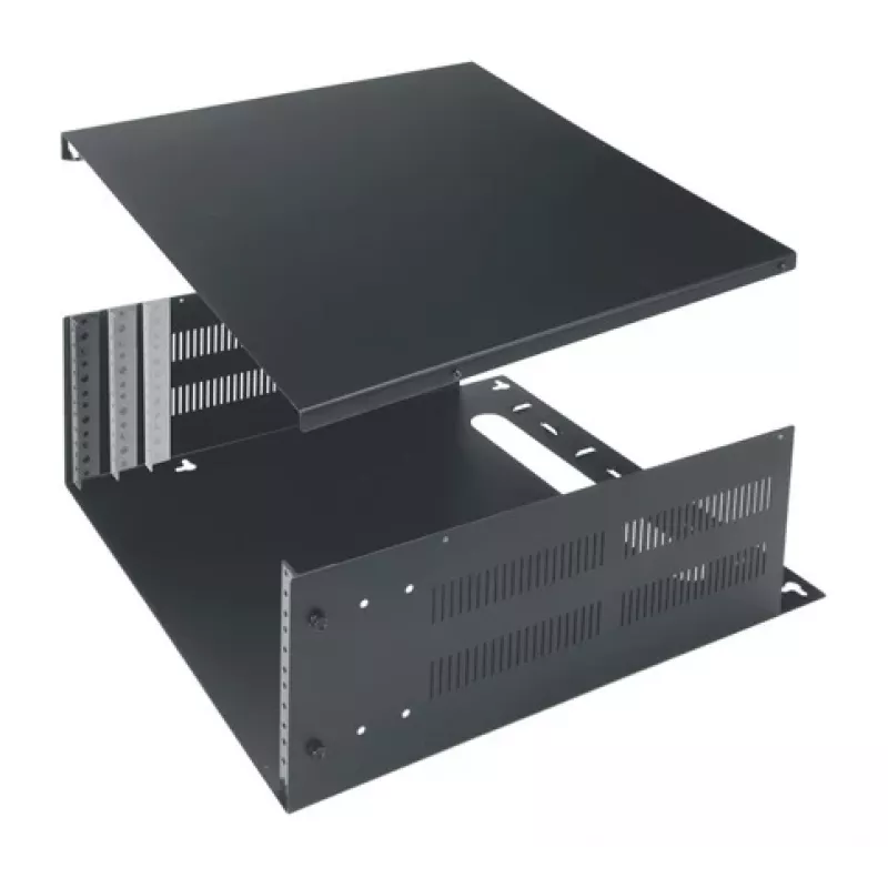 Vaddio Middle Atlantic 4U Επιτοίχια θήκη rack - Μαύρο - 19 ίντσες