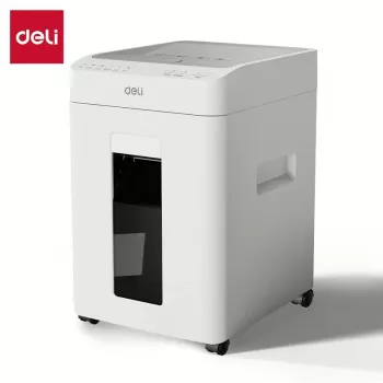 Deli ET081 καταστροφέας εγγράφων cross-cut, 8 φύλλα, 15L, Μαύρο