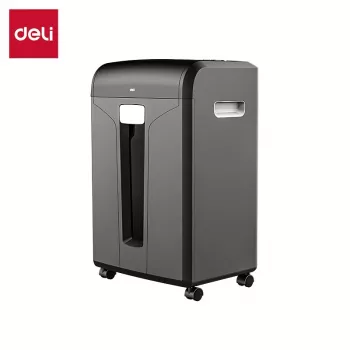 Deli E14400 Cross-Cut Καταστροφέας χαρτιού, 12 φύλλα, 23L, μαύρο