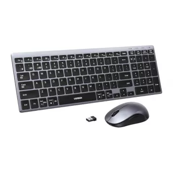 UGREEN MK552 Ασύρματο Σετ Πληκτρολογίου και Ποντικιού - Μαύρο