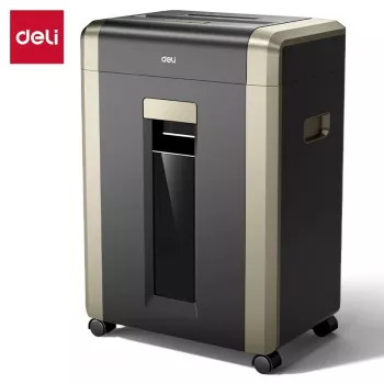 Deli ET099 Καταστροφέας Χαρτιού Cross-Cut, 10 Φύλλα, 15L, Ασφάλεια P-4