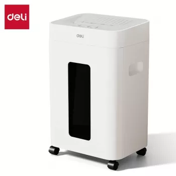Deli ET048 Καταστροφέας Χαρτιού Cross-Cut, 8 Φύλλα, 15 L, Μαύρο