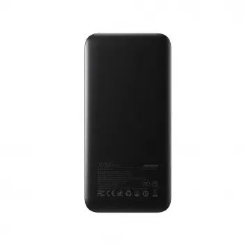 Powerbank Joyroom JR-PBF14 Pro 22.5W 20000mAh με ψηφιακή οθόνη 2x USB-A 1x USB-C - Μαύρο