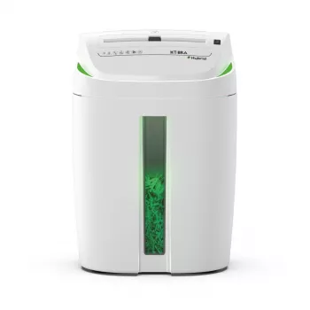 Kobra Hybrid C4 καταστροφέας εγγράφων cross cut, P-4, 10-12 φύλλα, 27L, μαύρος
