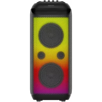 SENCOR Partycon BOOST Power 250W Φορητό ηχείο πάρτι Bluetooth με TWS, IPX4, LED, FM ραδιόφωνο, Karaoke, Μικρόφωνο