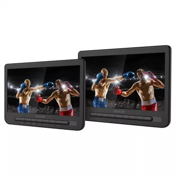 SENCOR SPV 7105 DUAL DVD 2x10 ίντσες Οθόνη για προσκέφαλο αυτοκινήτου LCD