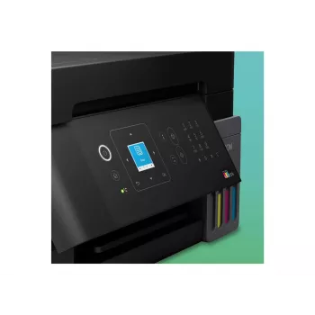 Epson L5390 Πολυλειτουργικός εκτυπωτής ink tank - Έγχρωμος - A4 - 33 σελίδες/λεπτό - Fax - Wi-Fi - LAN - ADF 30 φύλλων - Μαύρο