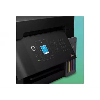 Epson L5390 Πολυλειτουργικός εκτυπωτής ink tank - Έγχρωμος - A4 - 33 σελίδες/λεπτό - Fax - Wi-Fi - LAN - ADF 30 φύλλων - Μαύρο