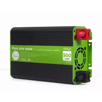 Gembird Μετατροπέας 12V σε 230V Καθαρού Ημιτόνου 500W