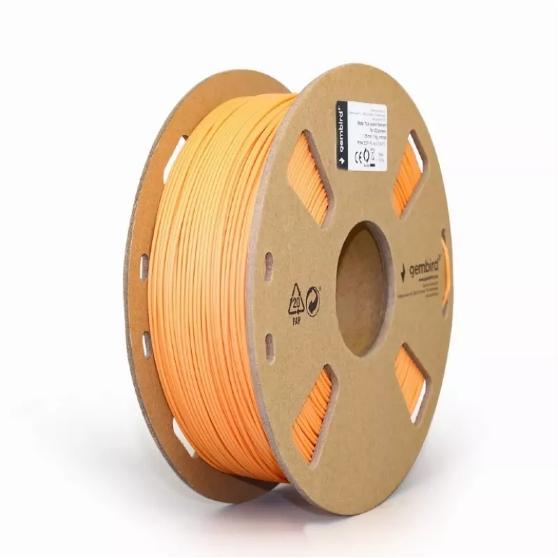 GEMBIRD Νήμα PLA Matt Πορτοκαλί 1,75mm 1kg