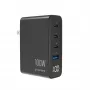GEMBIRD GaN Γρήγορος Φορτιστής 4x USB 100W Μαύρο