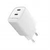 Gembird TA-UC-2C-PD45-01-W 45W USB-C Φορτιστής Τοίχου Διπλής Θύρας Λευκό