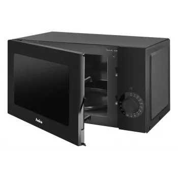 AMICA φούρνος μικροκυμάτων AMGF17M2B με γκριλ, 17L, 700W, μαύρο