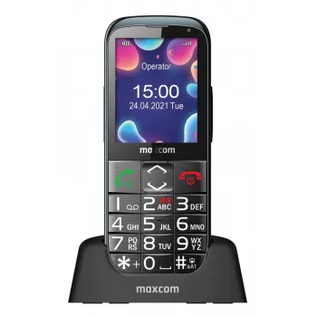MAXCOM MM724L Comfort Κινητό τηλέφωνο 4G, Μαύρο