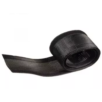 MACLEAN Cable Wire Organiser 1,8 m 85 mm MCTV-675 μαύρο
