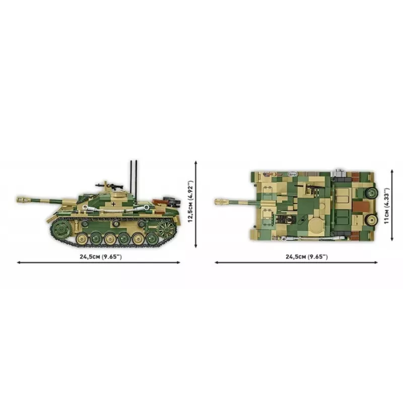 COBI KLOCKI StuG III Ausf. G σετ δόμησης - 955 τεμάχια