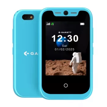 Garett OneKid Phone Niebieski - παιδικό έξυπνο ρολόι με GPS, SOS, IP67, μπλε