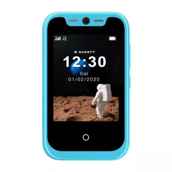 Garett OneKid Phone Niebieski - παιδικό έξυπνο ρολόι με GPS, SOS, IP67, μπλε